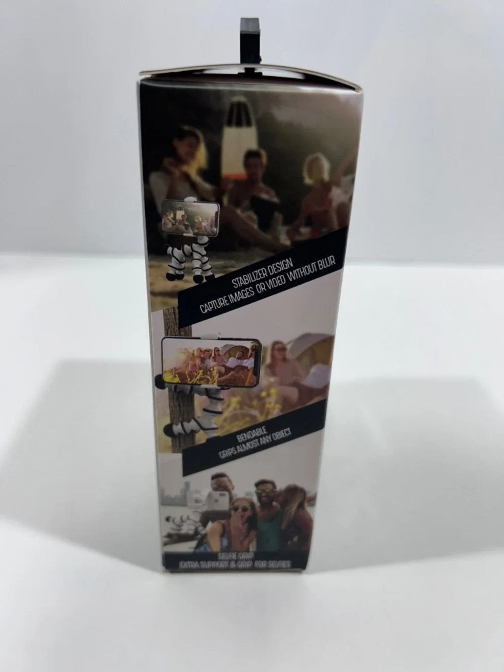 NEW Zebra/Horse Animal Premier Universal FlexiGrip Smartphone Mount -White/Black